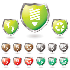 Image showing shield eco