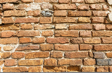 Image showing old brick wall