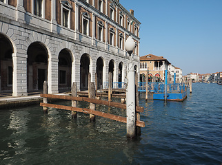 Image showing Canal Grande in Venice