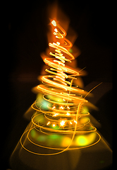 Image showing color christmas tree