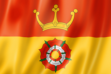 Image showing Hampshire County flag, UK