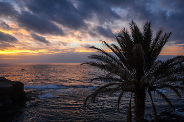 Image showing Ocean view in Santo Antao island, Cape Verde