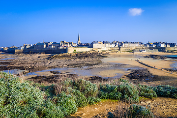 Image showing Saint-Malo cityscape, Brittany, France