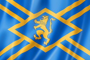 Image showing East Lothian County flag, UK