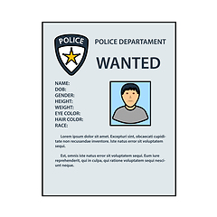 Image showing Wanted Poster Icon