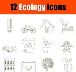 Image showing Ecology Icon Set