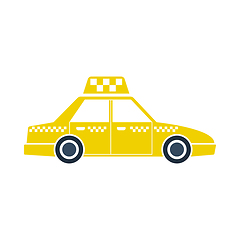 Image showing Taxi Car Icon