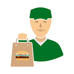 Image showing Food Delivery Icon