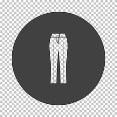 Image showing Business Woman Trousers Icon