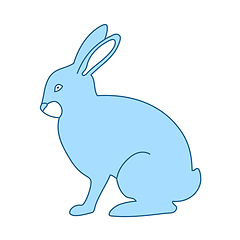 Image showing Easter Rabbit Icon