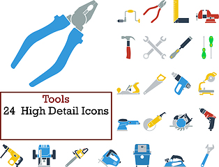 Image showing Tools Icon Set