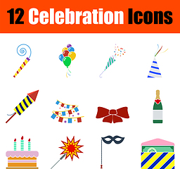 Image showing Celebration Icon Set