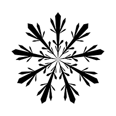 Image showing Snowflake Icon