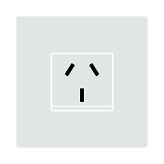 Image showing China Electrical Socket Icon