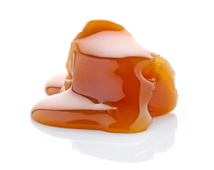 Image showing melted caramel candy