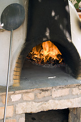 Image showing Pizza oven