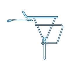 Image showing Bike Luggage Carrier Icon