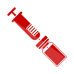 Image showing Covid Vaccine Icon