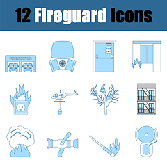 Image showing Fireguard Icon Set