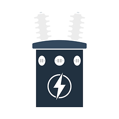 Image showing Electric Transformer Icon