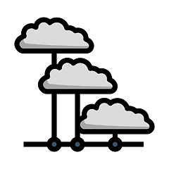Image showing Cloud Network Icon