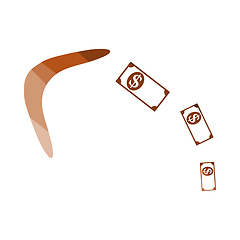 Image showing Cashback Boomerang Icon