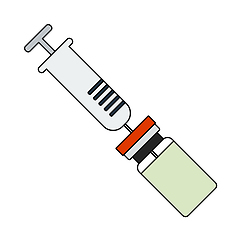 Image showing Covid Vaccine Icon