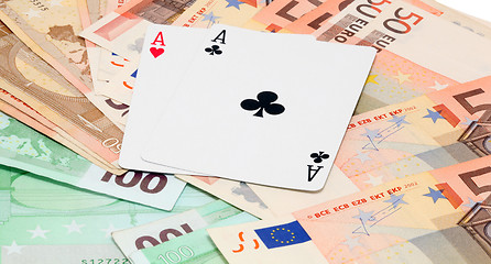 Image showing gambling and euros