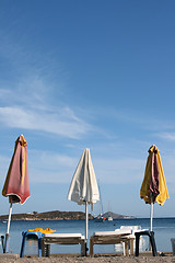 Image showing beach and sky