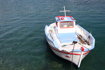 Image showing moored boat