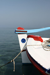 Image showing boat steering