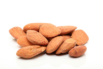 Image showing almond with copyspace