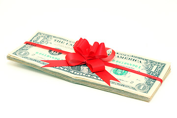 Image showing dollar gift