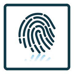 Image showing Fingerprint Icon
