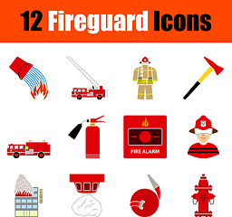 Image showing Fireguard Icon Set