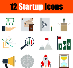 Image showing Startup Icon Set