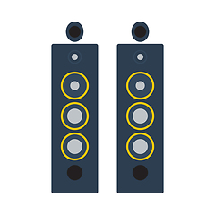 Image showing Audio System Speakers Icon