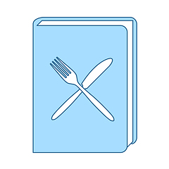 Image showing Menu Book Icon