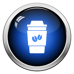 Image showing Outdoor Paper Cofee Cup Icon