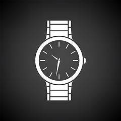 Image showing Business Woman Watch Icon