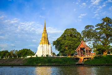 Image showing Phra Chedi Sisuriyothai temple, Ayutthaya, Thailand