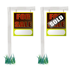 Image showing for sale sign hang