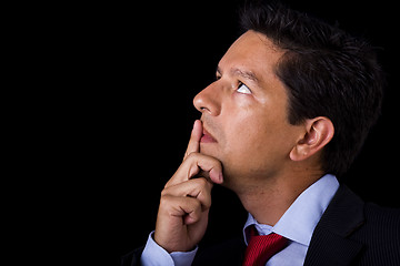 Image showing businessman thinking