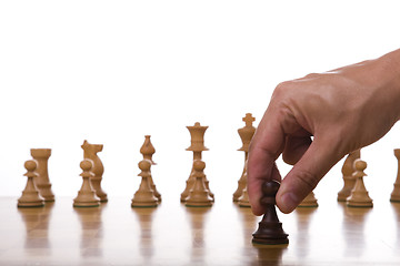 Image showing The pawn move