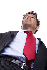 Image showing powerful businessman