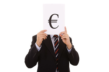 Image showing euro businessman