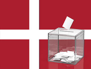 Image showing Concept image for elections in Denmark