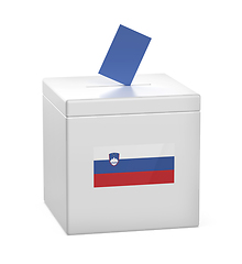 Image showing Concept image for elections in Slovenia