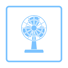 Image showing Electric Fan Icon