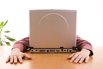 Image showing computer face